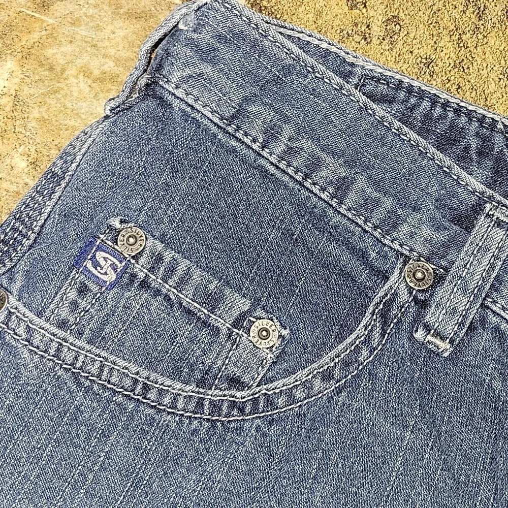 Vtg Silver Jeans Mens Size 38 Blue Denim Carpenter Shorts